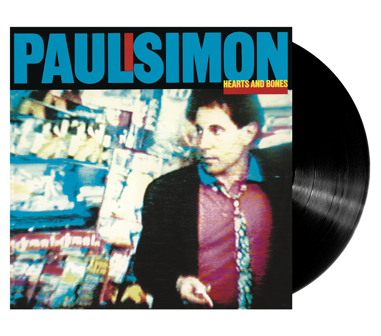 Image of Artwork for Paul Simon's Hearts and Bones (LP)